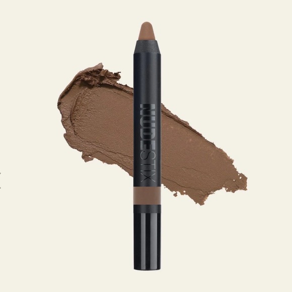 NudeStix Magnetic Eye Color in Taupe a matte shade long wearing great primer - Picture 1 of 7
